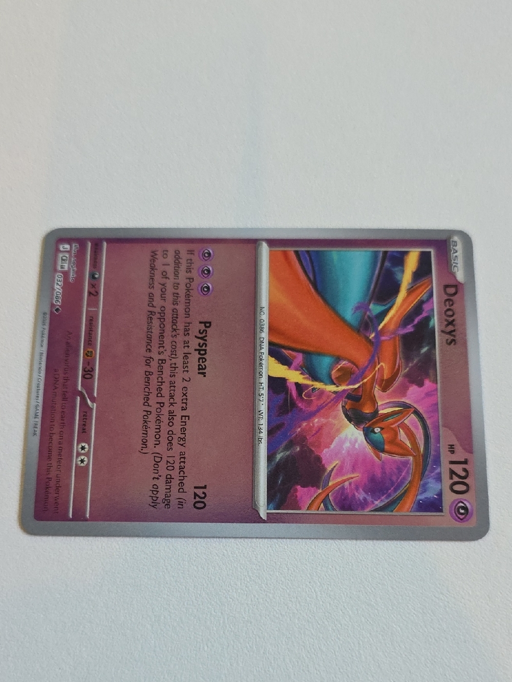 Pokemon Deoxys Trading Cards - Picture 4 of 6